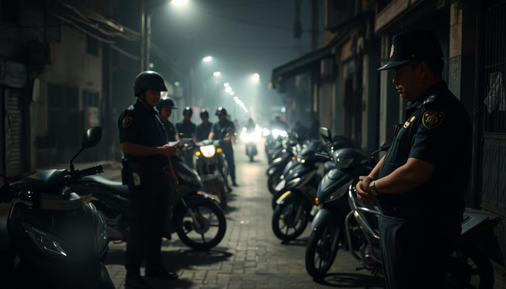operasi razia motor bodong