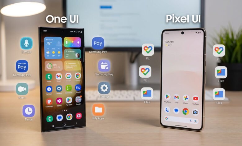 Perbandingan bloatware Galaxy vs Pixel